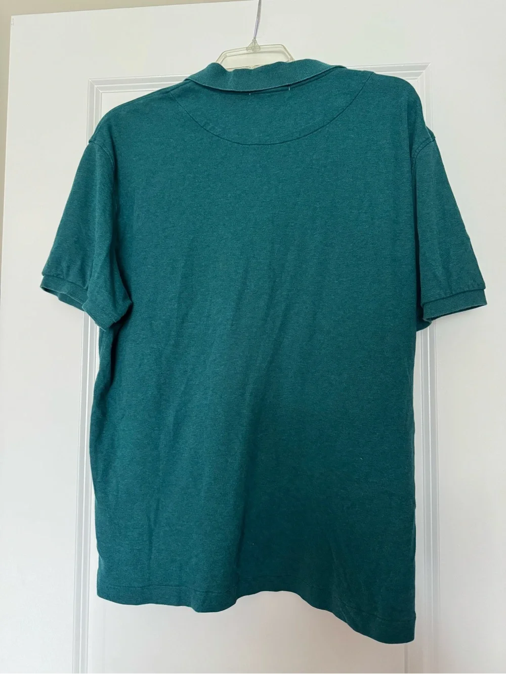 Banana Republic Teal Short-Sleeve Polo
